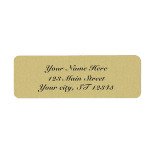 Gold Damask elegant script