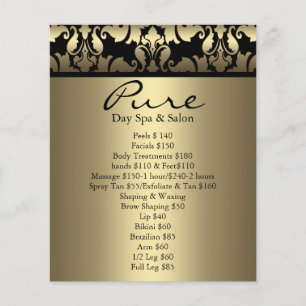 Gold Damask Flyer