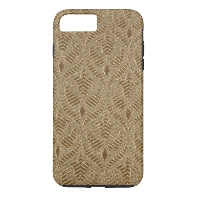 Gold Damask iPhone 7 Plus Tough Case (Back)