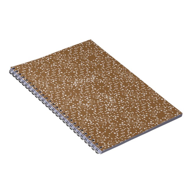 Gold Damask Notebook (Right Side)