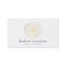 GOLD DANDELION STARBURST LOGO on WHITE