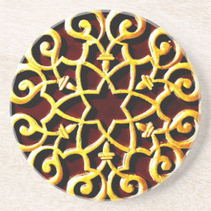 Gold Decoration Coaster