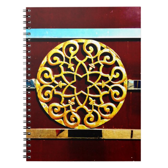 Gold Decoration Notebook (Front)