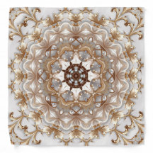Gold Decorative Bandana