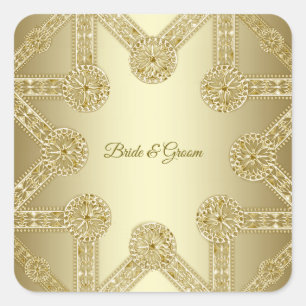 Gold Decorative Sticker