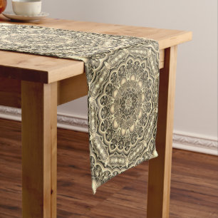 Gold Decorative Table Runner