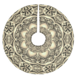 Gold Decorative Tree Skirt