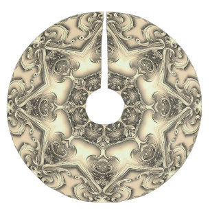 Gold Decorative Tree Skirt