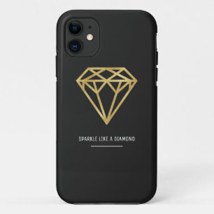 Gold Diamond iPhone 11 Case