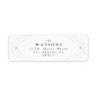 Gold Diamond Géométrique Art Déco Mariage Gatsby