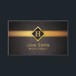 Gold Diamond Label Sports Agent Business Card<br><div class="desc">Gold Diamond Label Sports Agent Business Card.</div>