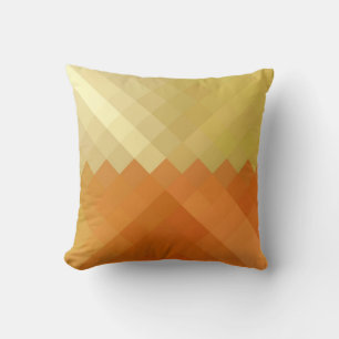 Gold Diamond Seamless Pattern 2 Throw Pillow
