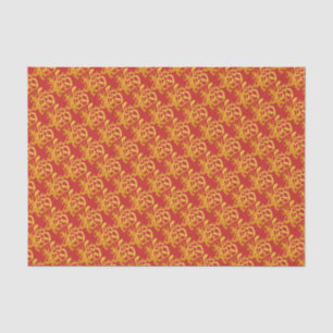 Gold Dog Papercut Chinese New Year 2018 Tissue P Tissue Paper