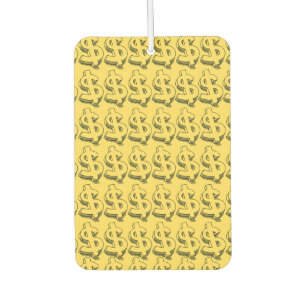 gold dolar air freshener