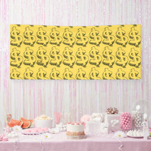 gold dolar banner