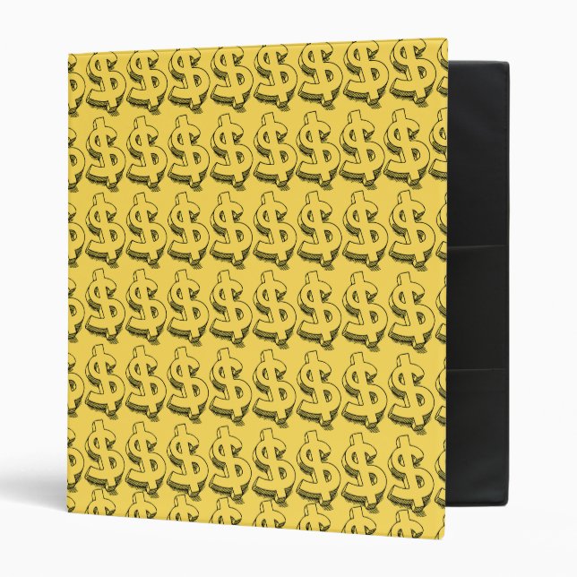 gold dolar binder (Front/Inside)