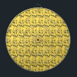 gold dolar dartboard<br><div class="desc">gold</div>