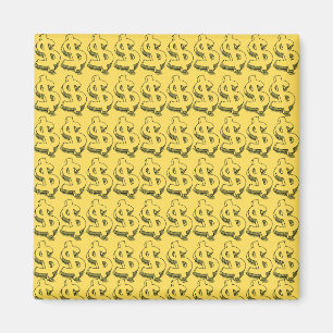 gold dolar magnet