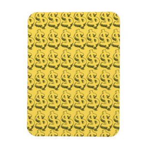 gold dolar magnet