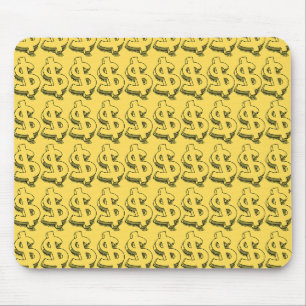 gold dolar mouse pad