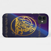 Gold Dragon Circled  iPhone 5 Cases (Back (Horizontal))