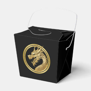 Gold Dragon- Favor Box