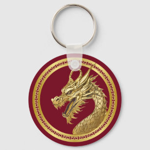 Gold Dragon- Keychain