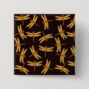 Gold Dragonflies Pin