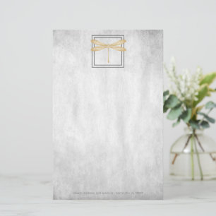 Gold Dragonfly Personalized Stationery