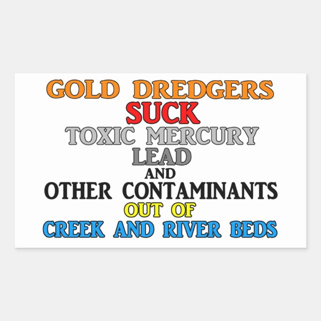 Gold Dredgers Sticker (Front)