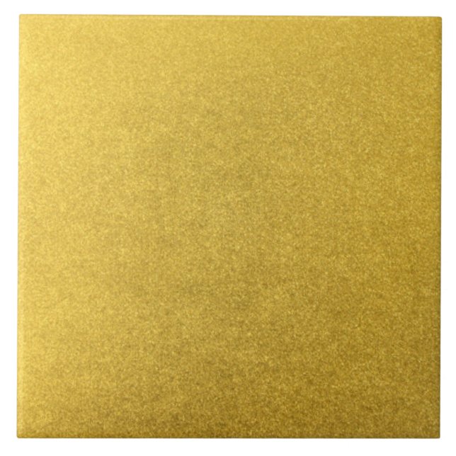 GOLD DUST (a precious metal colour) ~ Tile (Front)
