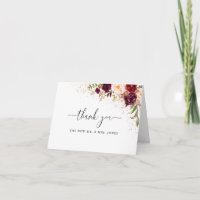 Gold Dust Burgundy Floral Wedding