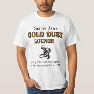 Gold Dust Lounge T-Shirt (Full design)