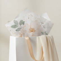 Gold Dust Watercolor Floral Wedding