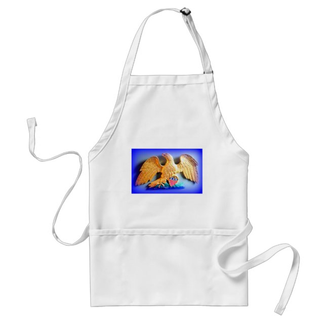 gold eagle apron (Front)
