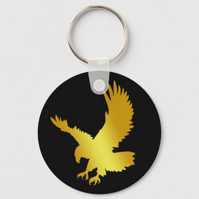 GOLD EAGLE KEYCHAIN (Front)