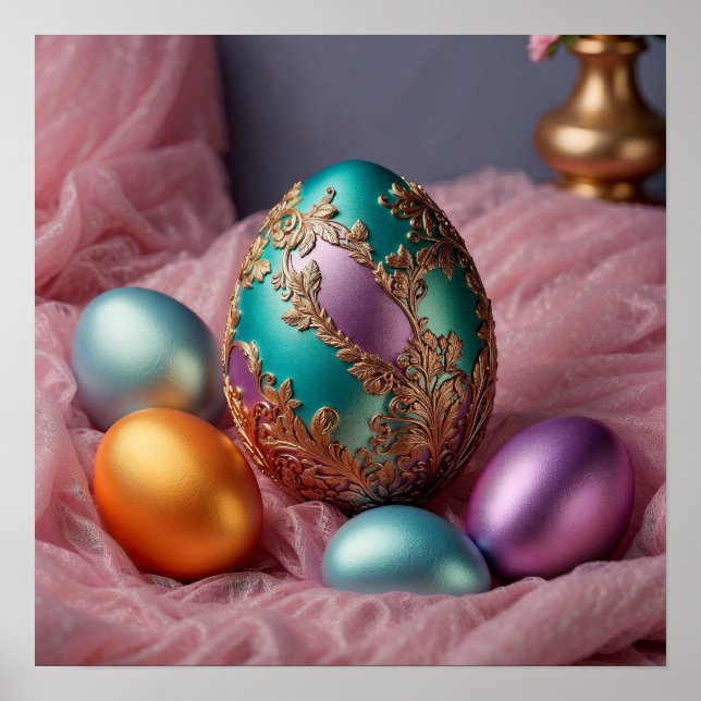 Gold easter egg poster (Front)