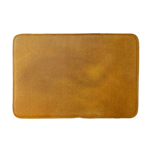 Gold Effect Bath Mat