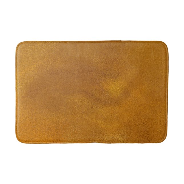 Gold Effect Bath Mat (Front)