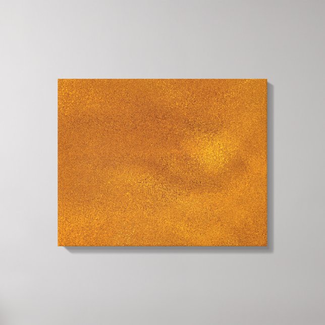Gold Effect Canvas Print (Front)