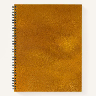 Gold Effect Notebook