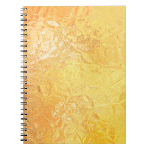 Gold Elegance: Abstract Luxurious Background Notebook