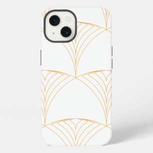 Gold, elegant simple luxurious traditional pattern iPhone 13 case