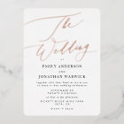 Gold Elegant Traditional Calligraphy Wedding