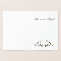 Gold Embossed Foil Thank you Card!