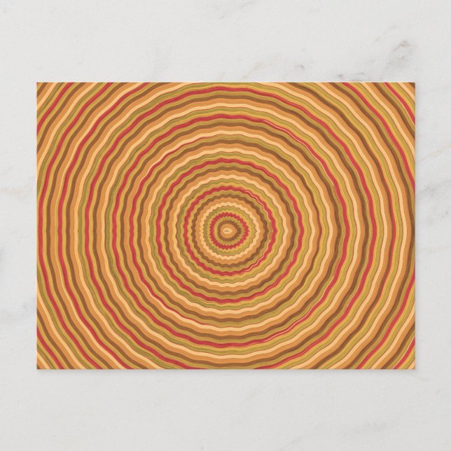 Gold Energy Spectrum - keep in sight Postcard (Front)
