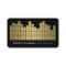 Gold Equalizer Musician, DJ, Band Business Card