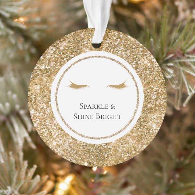 Gold Eyelashes parties scintillant de glamour girl (Arbre)