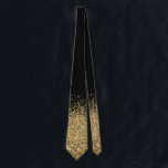 Gold  Fading Waterfall Ombre Glitter look    Tie<br><div class="desc">This design may be personalized by choosing the Edit Design option. You may also transfer onto other items. This design does not contain actual glitter. Contact me at colorflowcreations@gmail.com or use the chat option at the top of the page if you wish to have this design on another product or...</div>