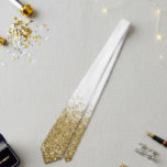 Gold  Fading Waterfall Ombre Glitter look   Tie<br><div class="desc">This design may be personalized by choosing the Edit Design option. You may also transfer onto other items. This design does not contain actual glitter. Contact me at colorflowcreations@gmail.com or use the chat option at the top of the page if you wish to have this design on another product or...</div>